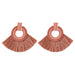 Jewelry WholesaleWholesale Hand Braided Tassel Earrings JDC-ES-JQ231 Earrings 佳琪 %variant_option1% %variant_option2% %variant_option3%  Factory Price JoyasDeChina Joyas De China