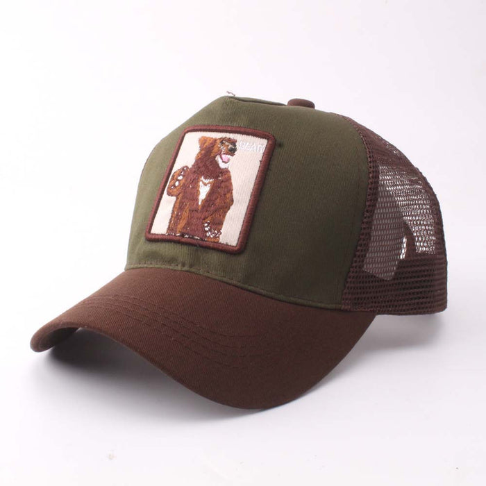 Wholesale Cartoon Animal Cotton Mesh Cap Sun Hat Baseball Cap JDC-FH-GSYH204