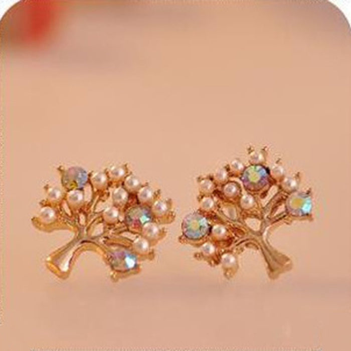 Wholesale Styling Jewelry Super Beautiful Colored Diamond Earrings JDC-ES-CM024