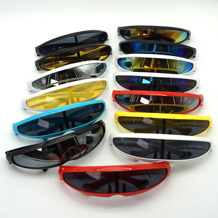 Wholesale Laser Laser Glasses Space Robot One Piece Mercury Lens Sunglasses JDC-SG-YAG001