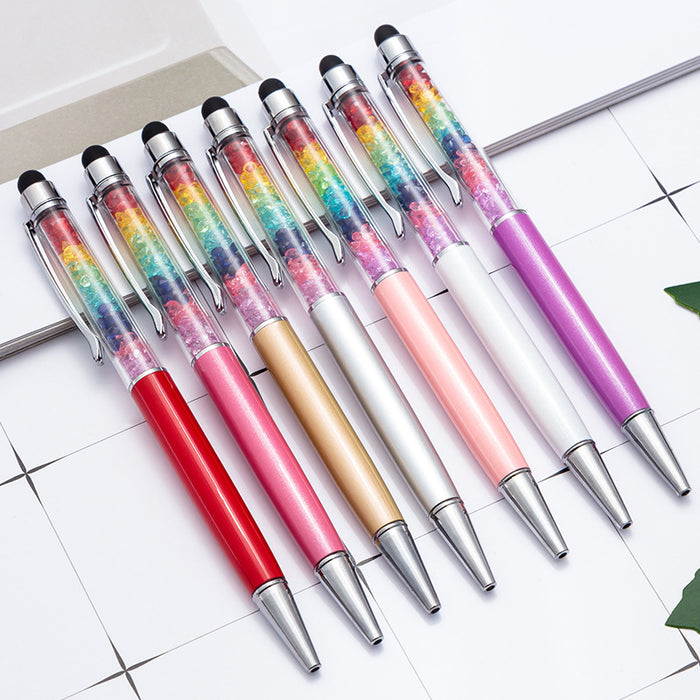 Jewelry WholesaleWholesale metal new crystal metal ballpoint pen MOQ≥2 JDC-BP-Huah49 Ballpoint Pen 华豪 %variant_option1% %variant_option2% %variant_option3%  Factory Price JoyasDeChina Joyas De China