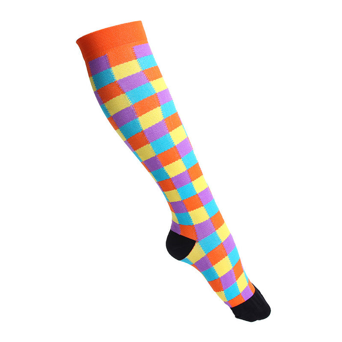 Wholesale Sports Elastic Compression Nurse Leggings High Long Running Socks JDC-SK-YshiR002