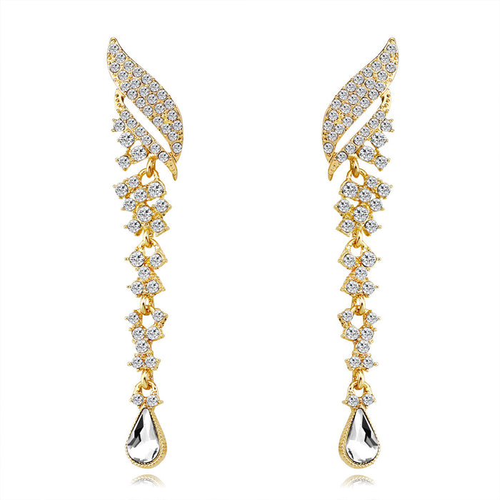 Jewelry WholesaleWholesale long alloy earrings JDC-ES-GSDB030 Earrings 丹比华比 %variant_option1% %variant_option2% %variant_option3%  Factory Price JoyasDeChina Joyas De China