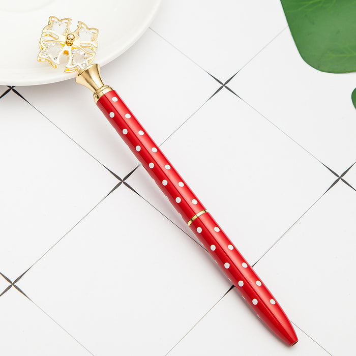 Wholesale Large Diamond Metal Ballpoint Pen MOQ≥2 JDC-BP-Huah070