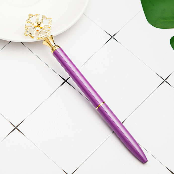 Wholesale Large Diamond Metal Ballpoint Pen MOQ≥2 JDC-BP-Huah070