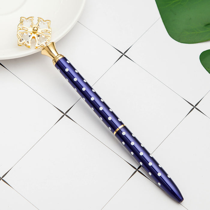 Wholesale Large Diamond Metal Ballpoint Pen MOQ≥2 JDC-BP-Huah070