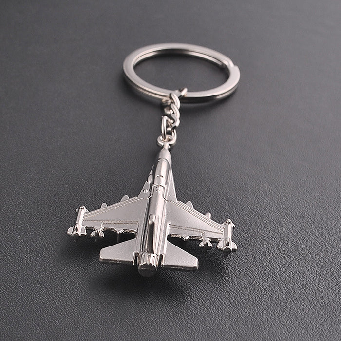 Wholesale Keychains Zinc Alloy Creative Aircraft JDC-KC-YuYue007