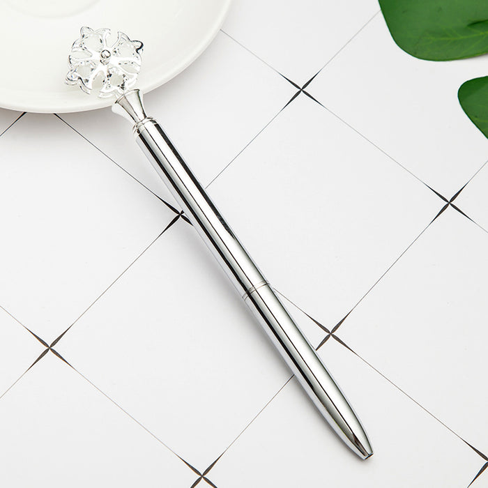 Wholesale Large Diamond Metal Ballpoint Pen MOQ≥2 JDC-BP-Huah070