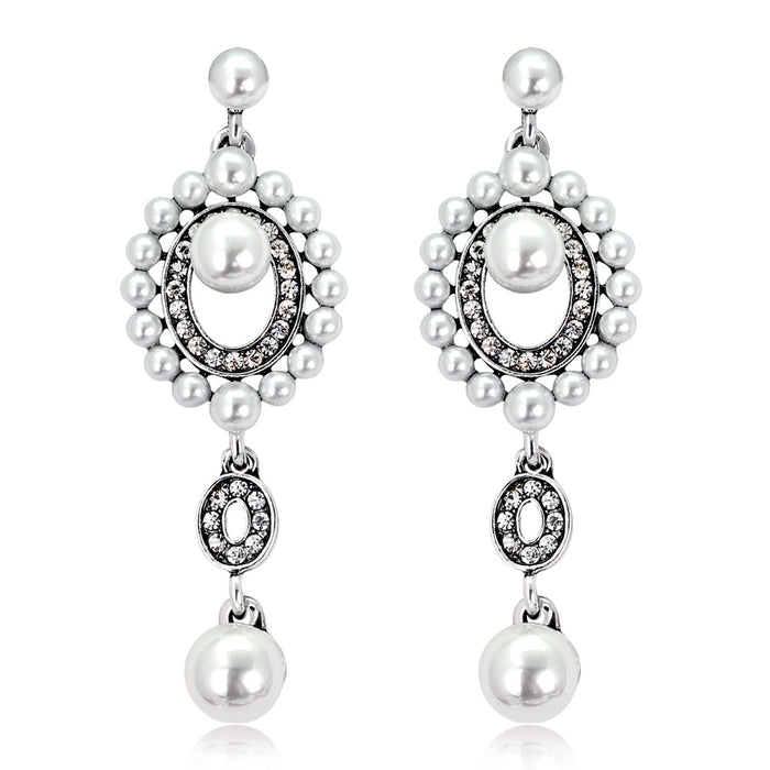 Jewelry WholesaleWholesale rhinestone pearl alloy earrings JDC-ES-GSDB009 Earrings 丹比华比 %variant_option1% %variant_option2% %variant_option3%  Factory Price JoyasDeChina Joyas De China