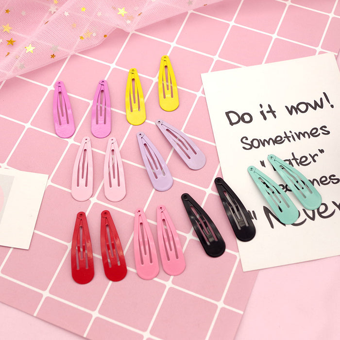 Wholesale Hair Clips Medium candy water drop hairpin JDC-HC-MiYu001