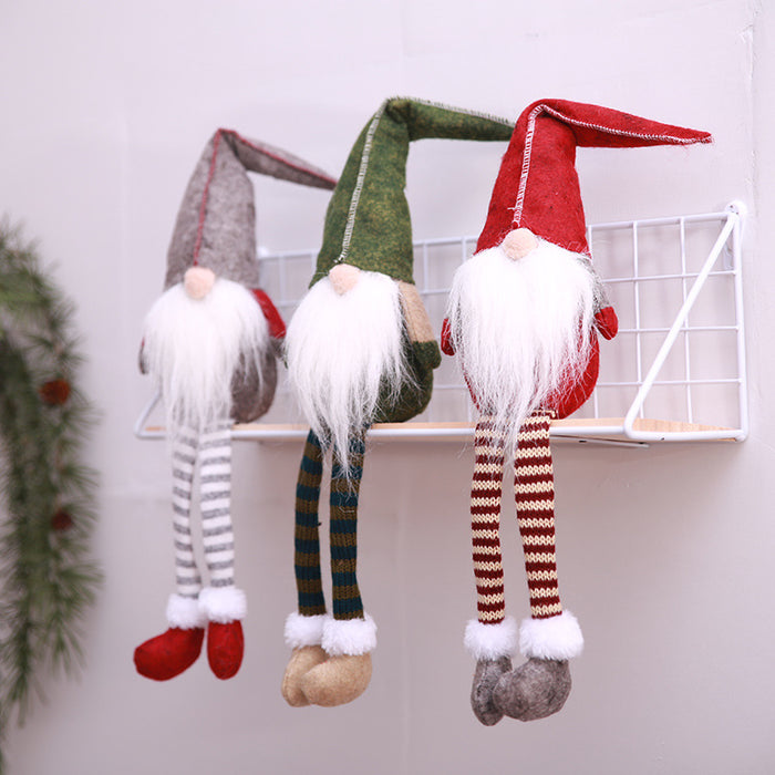 Wholesale Ornaments Cloth Faceless Doll Christmas JDC-OS-HaoB002