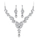 Jewelry WholesaleWholesale Bridal Wedding Crystal Necklace Set High Grade Dress Crystal Necklace JDC-NE-GSDB010 necklaces 丹比华比 %variant_option1% %variant_option2% %variant_option3%  Factory Price JoyasDeChina Joyas De China