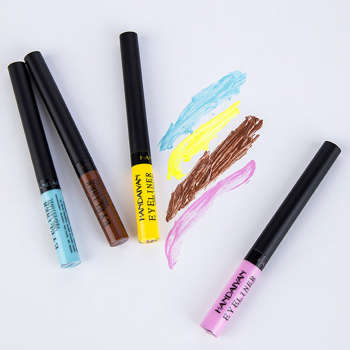 Jewelry WholesaleWholesale water does not fade 12 color matte color Eyeliner JDC-SH-HDY003 eyeliner 韩黛妍 %variant_option1% %variant_option2% %variant_option3%  Factory Price JoyasDeChina Joyas De China