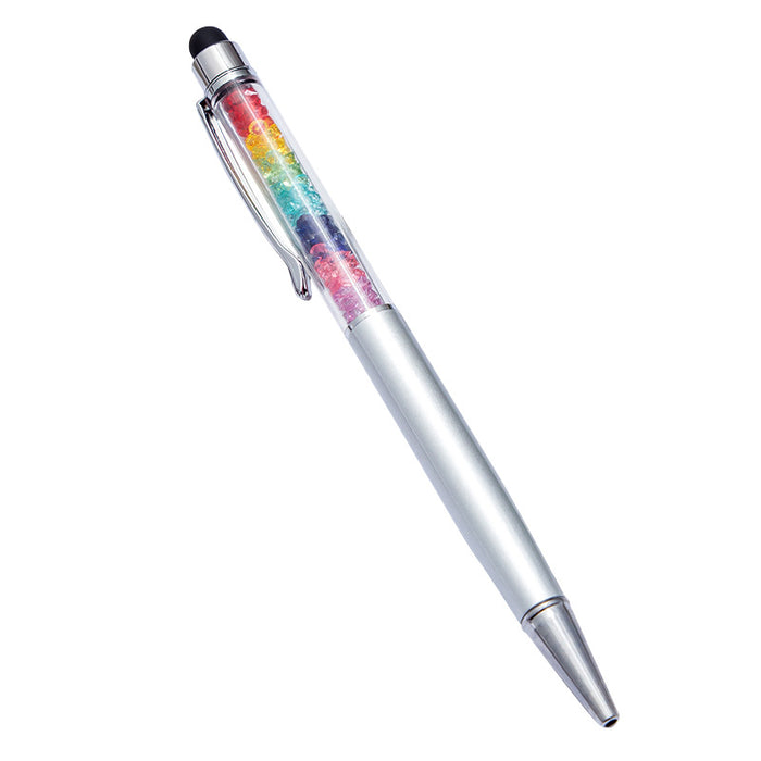 Wholesale metal new crystal metal ballpoint pen MOQ≥2 JDC-BP-Huah49