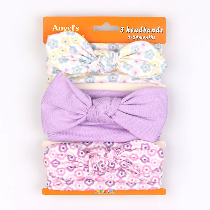 Wholesale kids hair accessories set cute baby bow hair band MOQ≥2 JDC-HD-MeiQ001