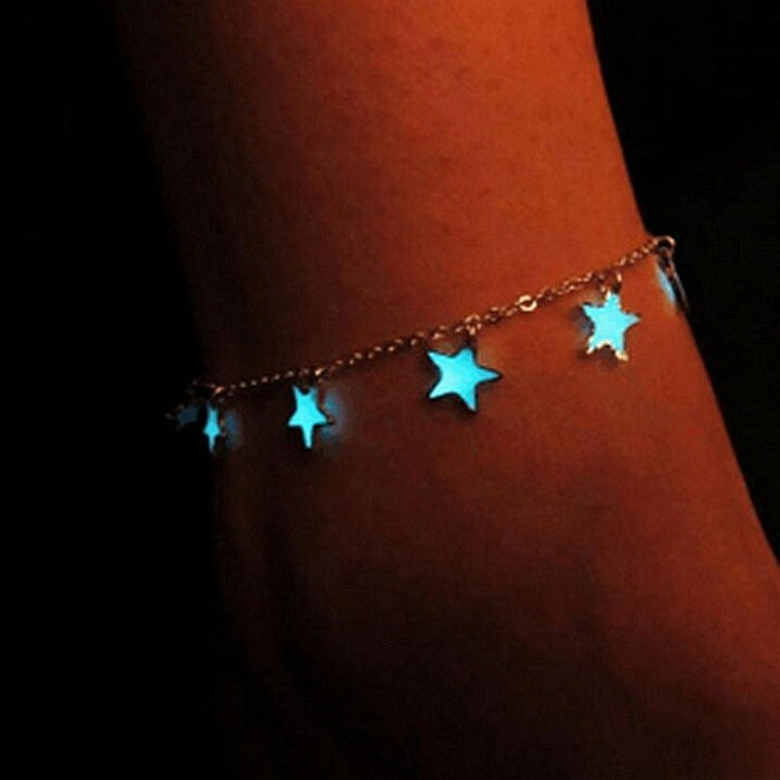 Wholesale beach wind blue pentagram jewelry JDC-AS-YouM001