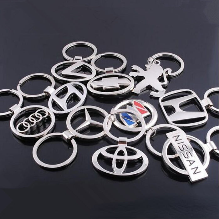 Wholesale Keychain Metal Hollow Car Logo MOQ≥2 JDC-KC-LRui002