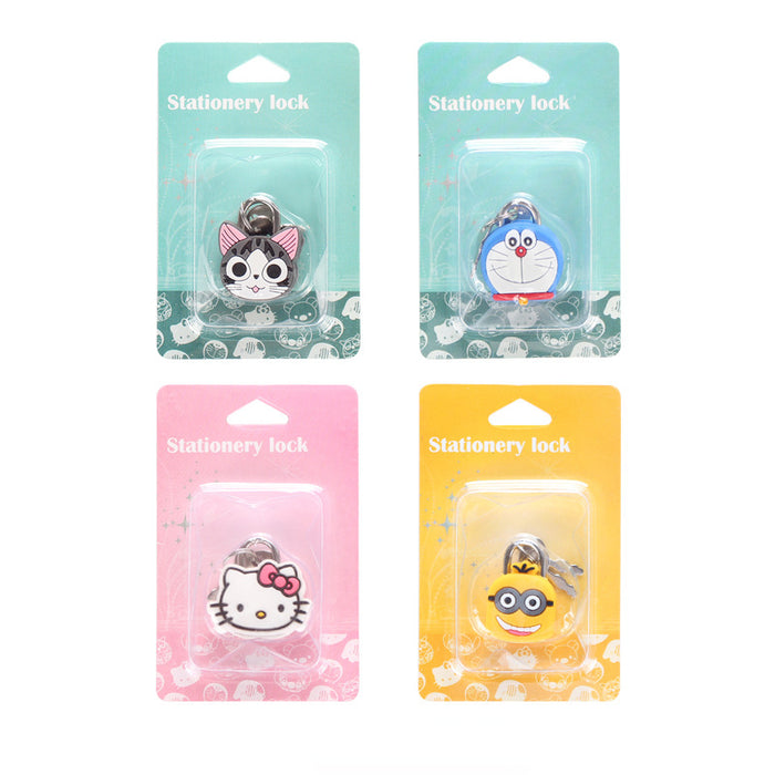 Wholesale Cartoon Silicone Luggage Wardrobe Mini Lock (M) JDC-LC-YiLan001