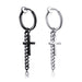 Jewelry WholesaleWholesale Stainless Steel Tassel Chain Single Earring JDC-ES-GSBSL025 Earrings 宝莎莉娜 %variant_option1% %variant_option2% %variant_option3%  Factory Price JoyasDeChina Joyas De China