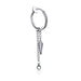 Jewelry WholesaleWholesale Stainless Steel Tassel Chain Single Earring JDC-ES-GSBSL028 Earrings 宝莎莉娜 %variant_option1% %variant_option2% %variant_option3%  Factory Price JoyasDeChina Joyas De China