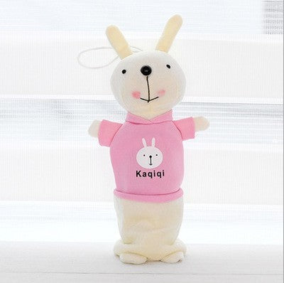 Wholesale Pencil Bags Plush Cute Cartoon Bunny MOQ≥2 JDC-PB-ShiD003