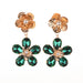 Jewelry WholesaleWholesale Fashion Alloy Style Rhinestone Flower Set Pearl Earrings JDC-ES-QLan009 Earrings 千岚 %variant_option1% %variant_option2% %variant_option3%  Factory Price JoyasDeChina Joyas De China