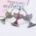 Jewelry WholesaleWholesale Alloy Brushed Stereo Candle Holder Keychain Religious Key Pendant JDC-KC-XJN004 Keychains 小江南 %variant_option1% %variant_option2% %variant_option3%  Factory Price JoyasDeChina Joyas De China