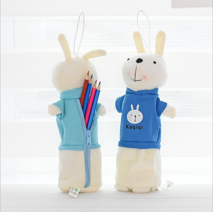 Wholesale Pencil Bags Plush Cute Cartoon Bunny MOQ≥2 JDC-PB-ShiD003