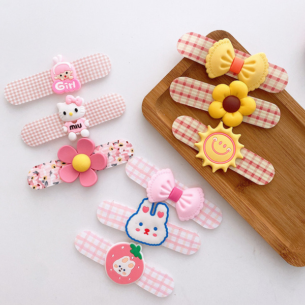 Wholesale Hair Clips New soft plastic flower animal hairpin JDC-HC-MiYu011