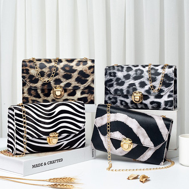 Wholesale Shoulder Bag PU Zebra Pattern Diagonal Cross JDC-SD-KLD004