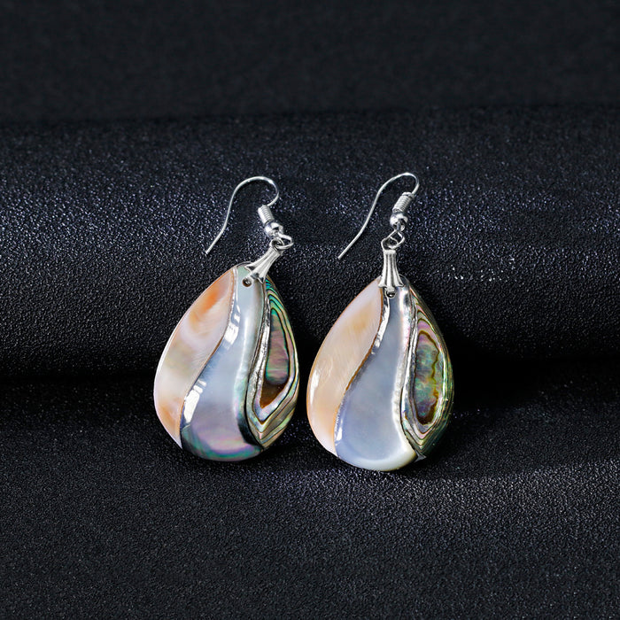 Jewelry WholesaleWholesale shell water drop earrings JDC-ES-GSDB020 Earrings 丹比华比 %variant_option1% %variant_option2% %variant_option3%  Factory Price JoyasDeChina Joyas De China