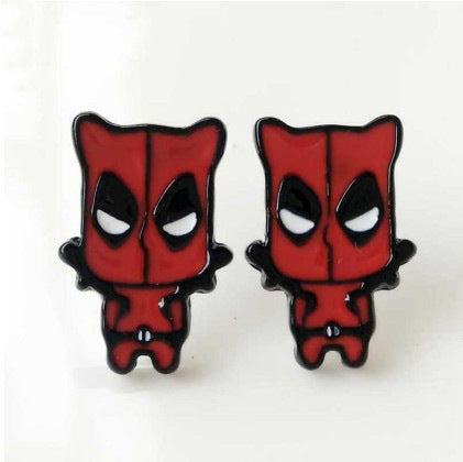 Wholesale Popular Animated Spiderman Stud Earrings JDC-ES-JDie009