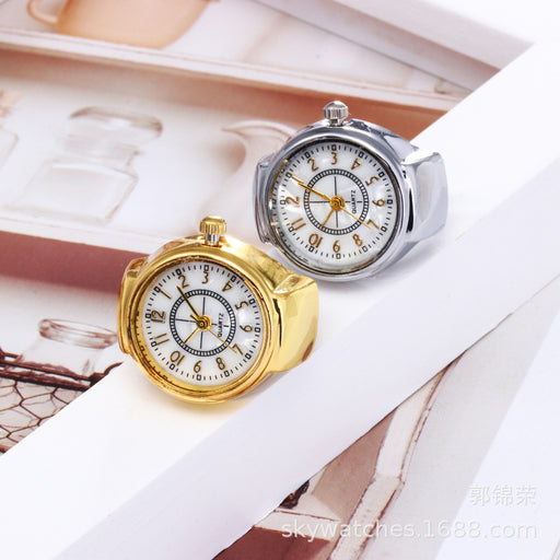 Jewelry WholesaleWholesale Digital Watch Alloy Ring MOQ≥2 JDC-RS-GJR001 Rings 郭锦荣 %variant_option1% %variant_option2% %variant_option3%  Factory Price JoyasDeChina Joyas De China