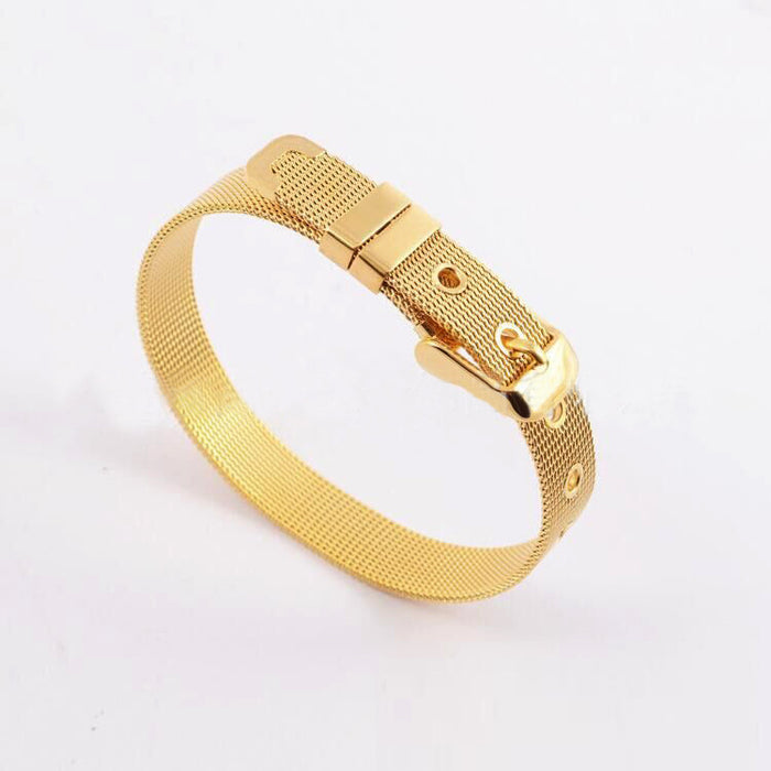 Wholesale Stainless Steel Mesh Strap Alloy Watch Band Bracelet JDC-WD-KSN002