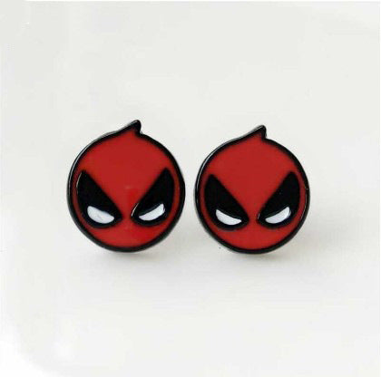 Wholesale Popular Animated Spiderman Stud Earrings JDC-ES-JDie009