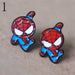 Jewelry WholesaleWholesale Popular Animated Spiderman Stud Earrings JDC-ES-JDie009 Earrings 简蝶 %variant_option1% %variant_option2% %variant_option3%  Factory Price JoyasDeChina Joyas De China