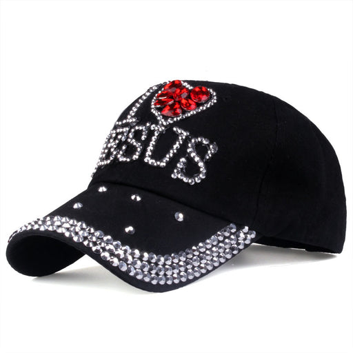 Jewelry WholesaleWholesale summer new diamond-studded baseball cap ladies cap MOQ≥2 JDC-FT-TMa002 Fashionhat 唐马 %variant_option1% %variant_option2% %variant_option3%  Factory Price JoyasDeChina Joyas De China