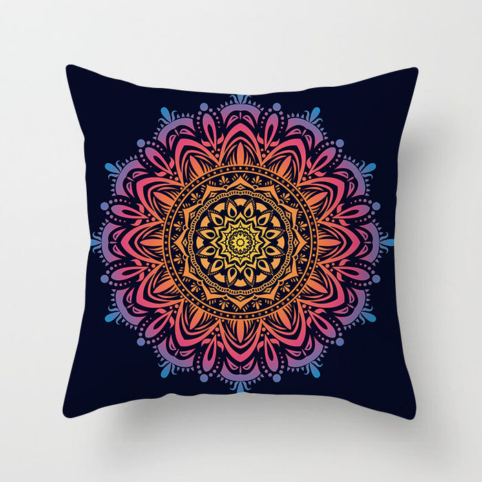 Wholesale Pillowcase Cover Mandala Print Peach Skin Super Soft JDC-PW-Jinze010