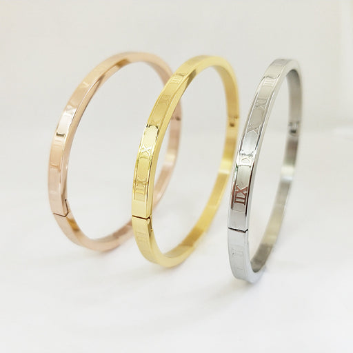 Jewelry WholesaleWholesale Romanji 18K gold stainless steel bracelet JDC-BT-XingSD004 Bracelet 鑫饰达 %variant_option1% %variant_option2% %variant_option3%  Factory Price JoyasDeChina Joyas De China