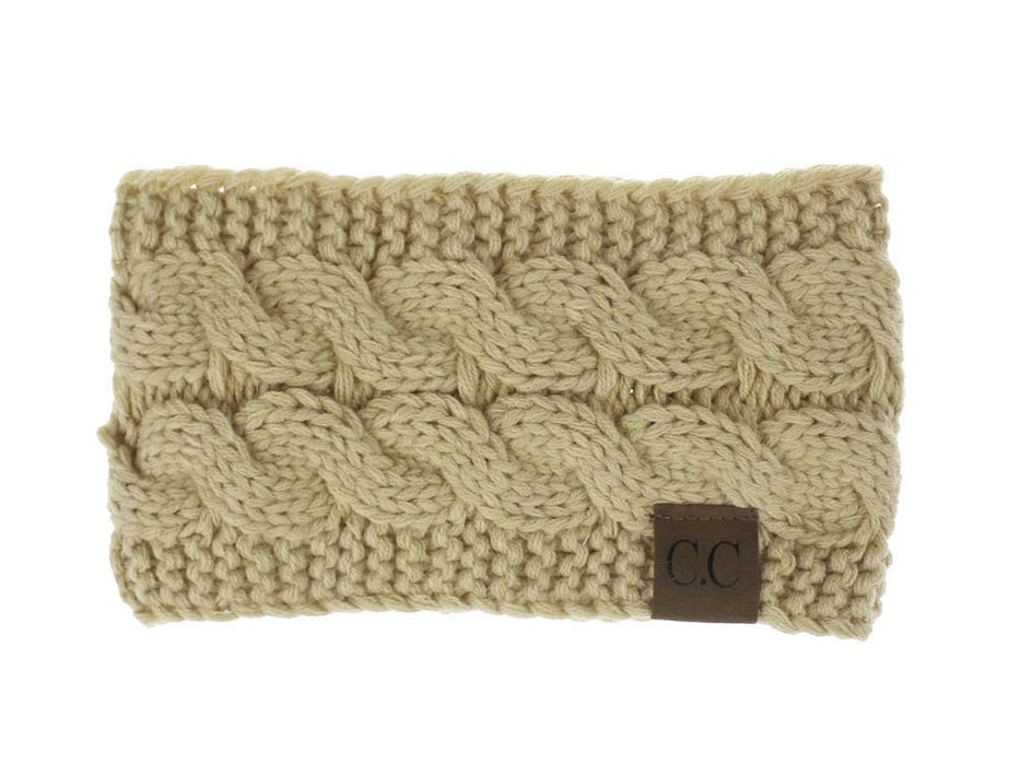 Wholesale Headband Acrylic Wool Thickened Winter Warm MOQ≥2 JDC-HD-XMi004