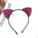 Jewelry WholesaleWholesale cute leopard print cat ears headband sweet and super cute JDC-HD-Ruir001 Headband 蕊柔 %variant_option1% %variant_option2% %variant_option3%  Factory Price JoyasDeChina Joyas De China