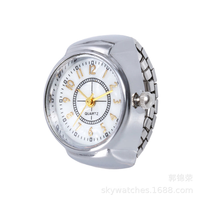 Jewelry WholesaleWholesale Digital Watch Alloy Ring MOQ≥2 JDC-RS-GJR001 Rings 郭锦荣 %variant_option1% %variant_option2% %variant_option3%  Factory Price JoyasDeChina Joyas De China