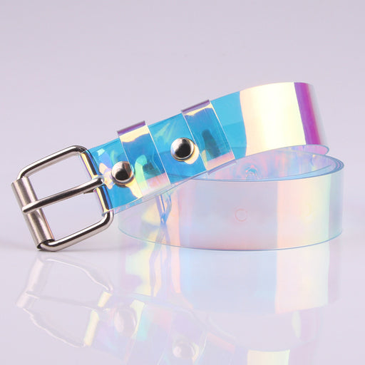 Jewelry WholesaleWholesale Ladies Belt Colorful Transparent Plastic Belt JDC-WB-KuP004 Womenbelt 酷配 %variant_option1% %variant_option2% %variant_option3%  Factory Price JoyasDeChina Joyas De China