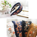 Jewelry WholesaleWholesale embroidery lace wind suede floral fabric hair band JDC-HD-Youp001 Headband 有派 %variant_option1% %variant_option2% %variant_option3%  Factory Price JoyasDeChina Joyas De China