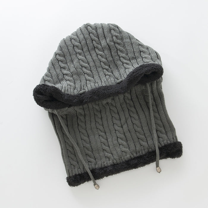 Wholesale Hat Acrylic Twist One Piece Neck Wool Ear Guard MOQ≥2 JDC-FH-Honghe001