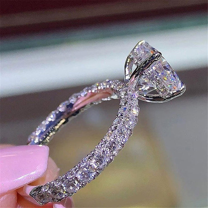 Jewelry WholesaleWholesale Alloy Rhinestone Diamond Ring MOQ≥2 JDC-RS-CaoS011 Rings 曹适 %variant_option1% %variant_option2% %variant_option3%  Factory Price JoyasDeChina Joyas De China