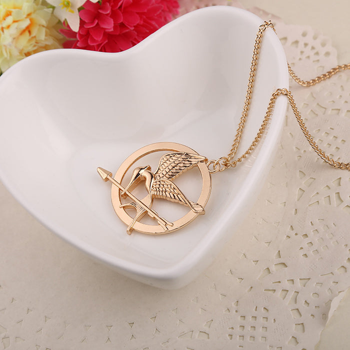 Jewelry WholesaleWholesale peripheral jewelry Mockingbird Necklace MOQ≥2 JDC-NE-ZJ020 necklaces 志嘉 %variant_option1% %variant_option2% %variant_option3%  Factory Price JoyasDeChina Joyas De China