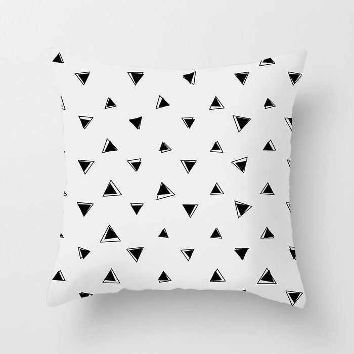 Wholesale Pillowcase Peach Skin Geometric Abstraction JDC-PW-Jinze013