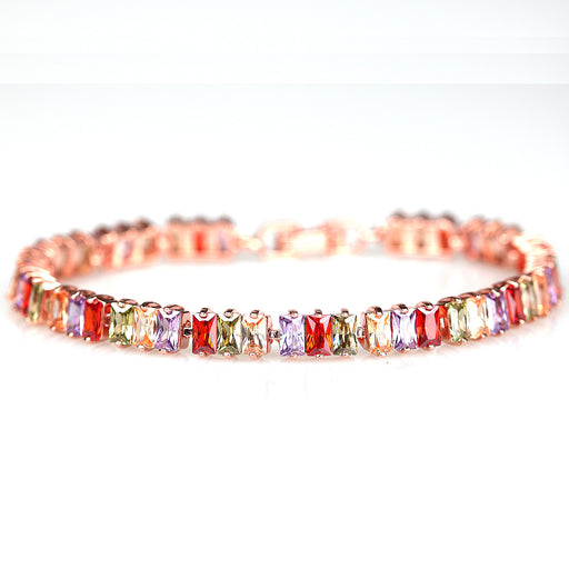 Jewelry WholesaleWholesale fashion colorful zircon bracelet women JDC-BT-DDD004 Bracelet 嘟嘟蝶 %variant_option1% %variant_option2% %variant_option3%  Factory Price JoyasDeChina Joyas De China