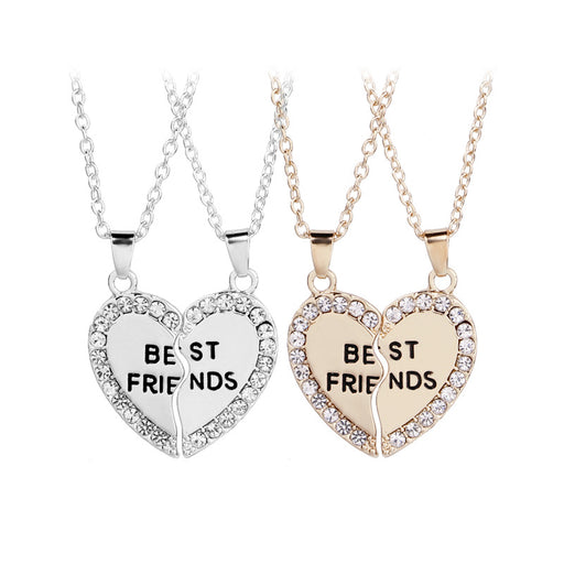 Jewelry WholesaleWholesale letter good friend alloy necklace JDC-NE-ZJ028 Necklaces 志嘉 %variant_option1% %variant_option2% %variant_option3%  Factory Price JoyasDeChina Joyas De China